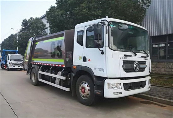 國六東風D9，10-12方壓縮式垃圾車